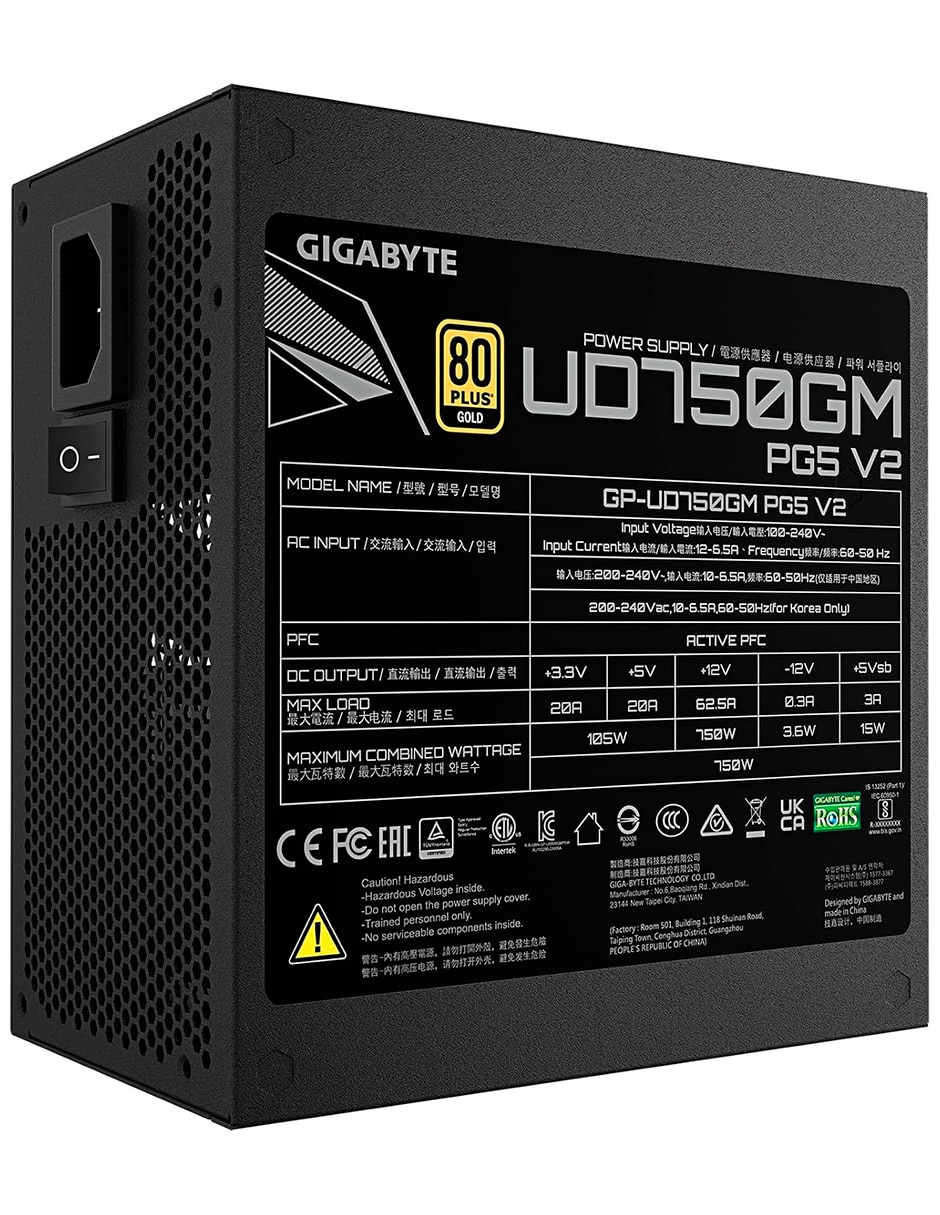 Fuente de poder GP-UD750GM PG5 V2 4