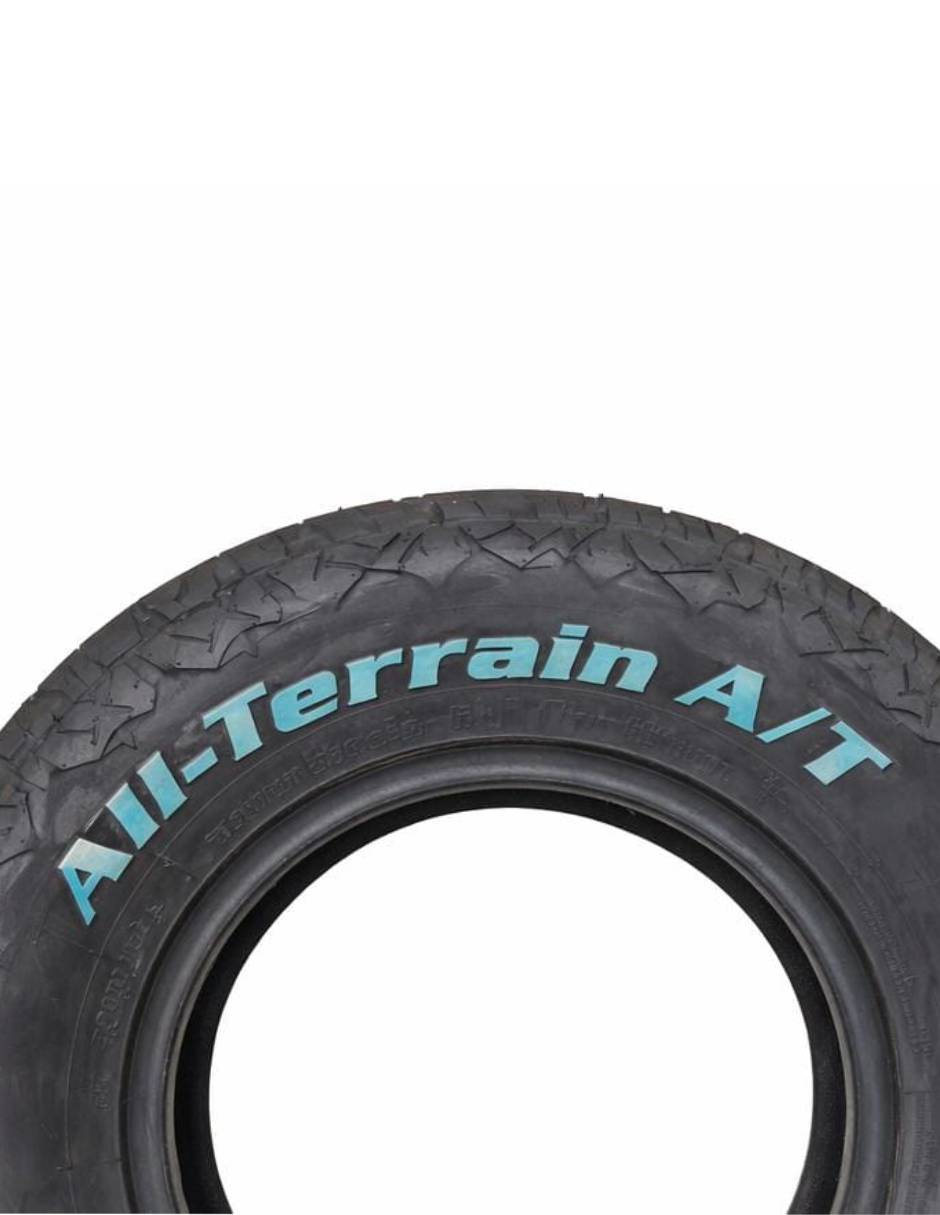 Set de llantas para auto Zwarthz Tires All Terrain 31x /10.5 R15