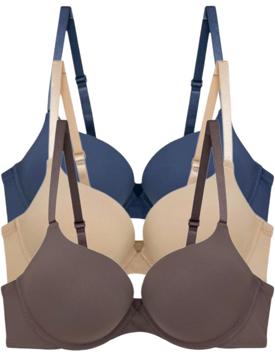 Brassiere demi copa Doble push up Seamless para mujer 2