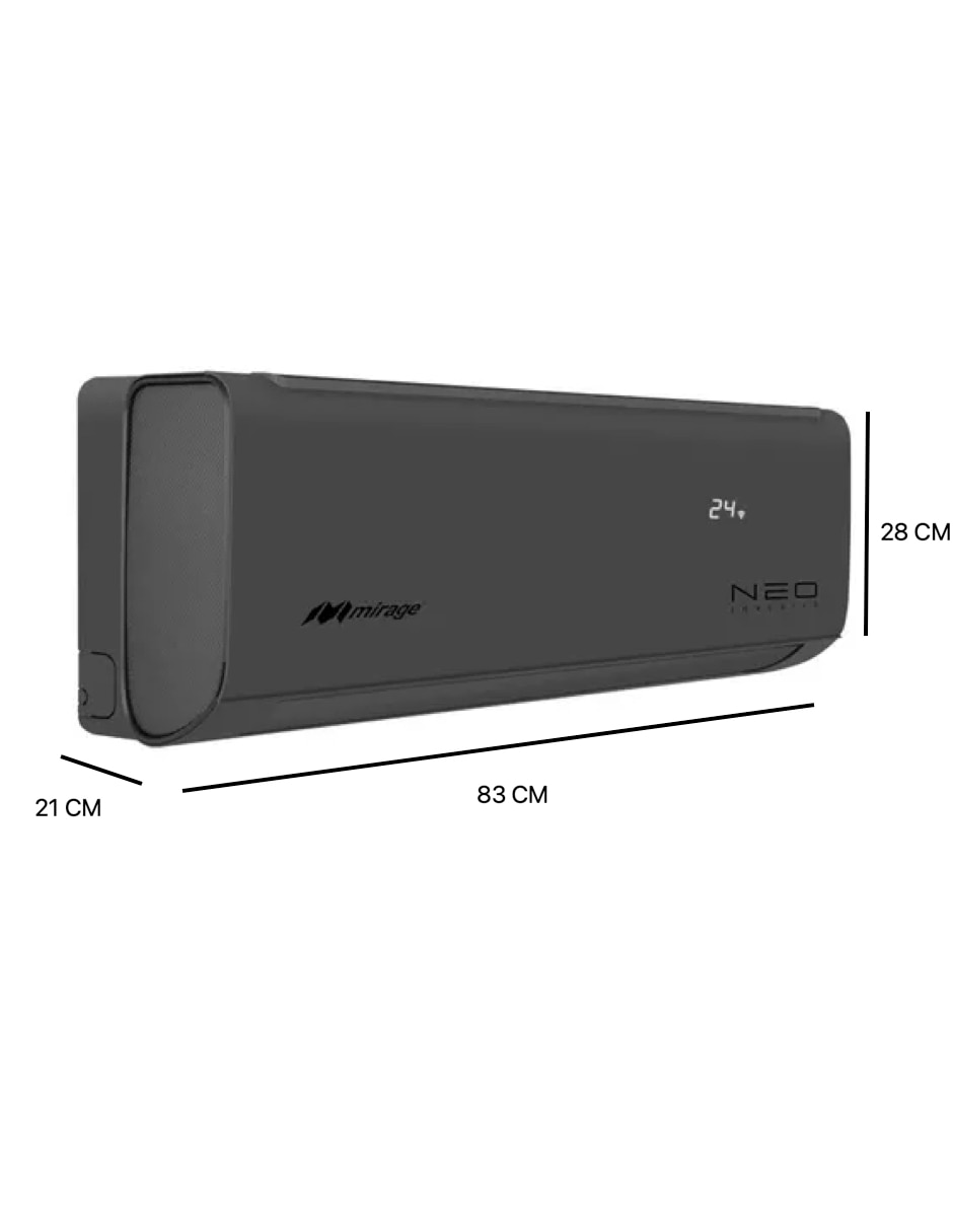 Aire acondicionado mini split inverter Frío y calor SETCNC120G 3