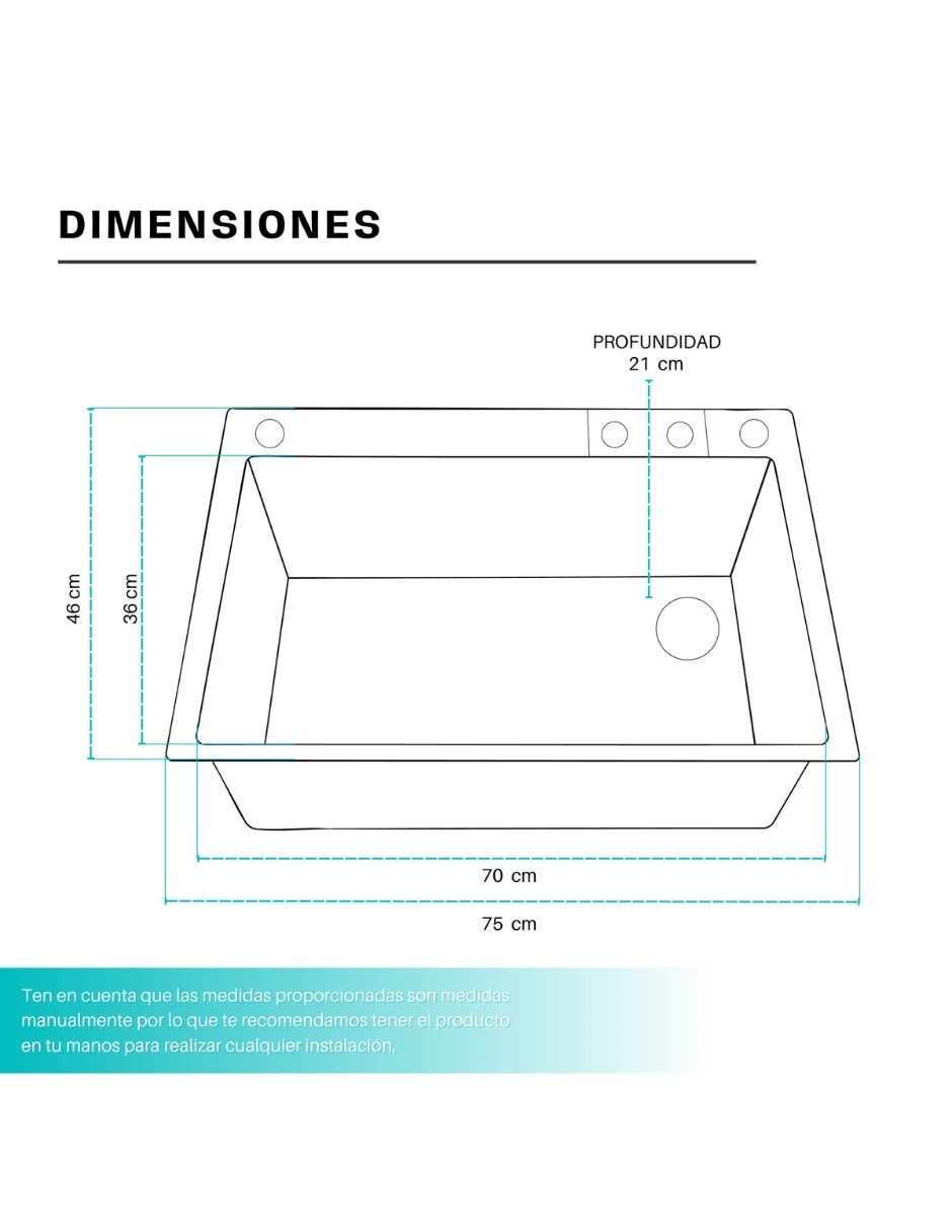 Fregadero de acero inoxidable con escurridor 8
