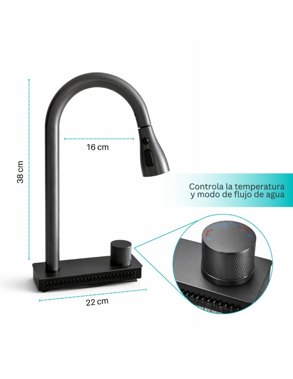 Fregadero de acero inoxidable con escurridor 4
