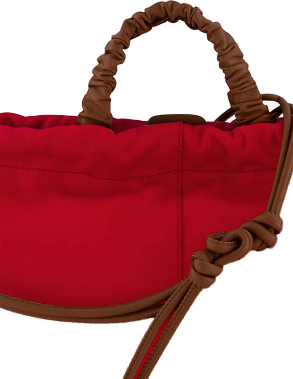 Bolsa bandolera de piel para mujer 2