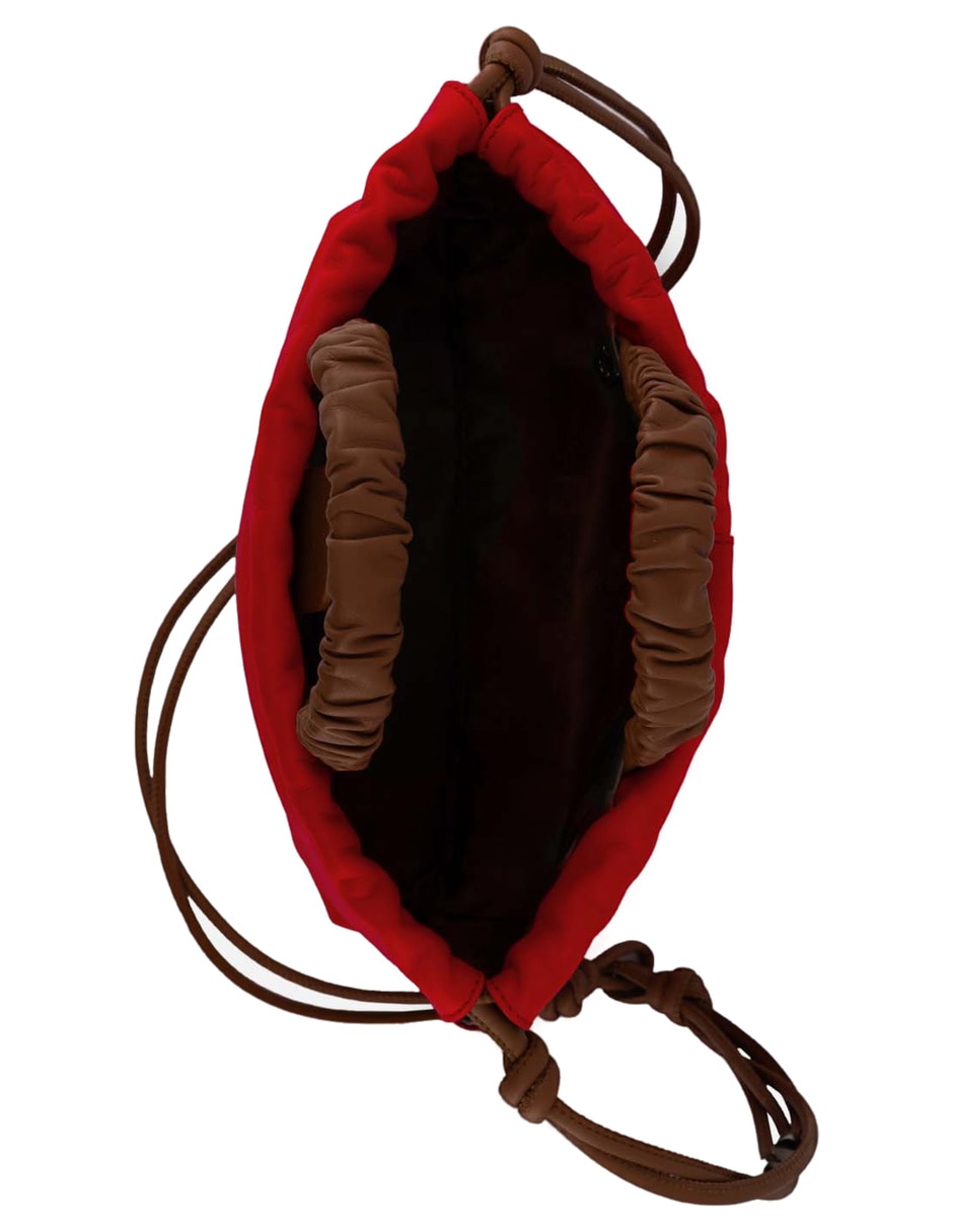 Bolsa bandolera de piel para mujer 4