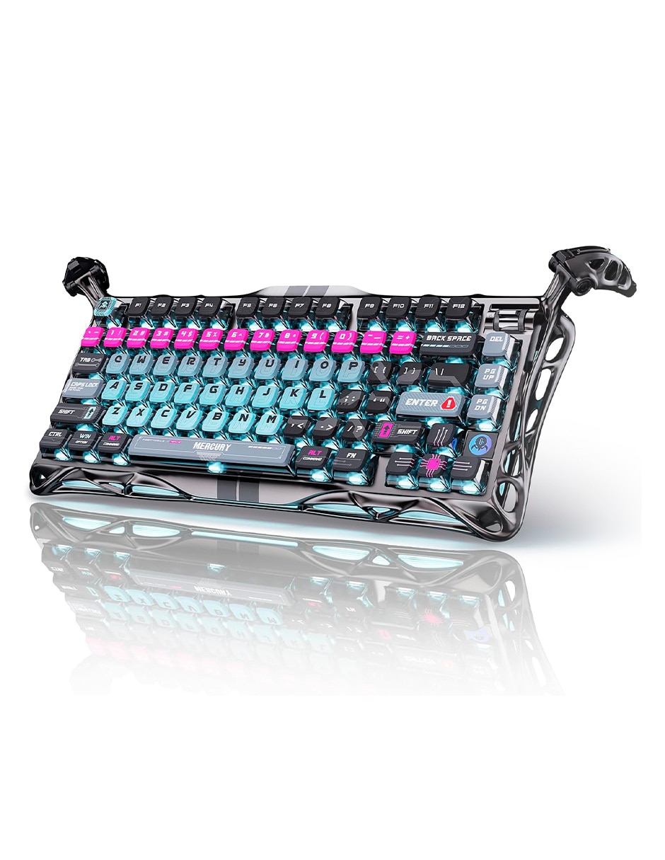 Teclado gamer USB-C QWERT inglés con interruptor Lineal (Red, Black) Mercury V75 Pro Teclado gamer USB-C QWERT inglés con interruptor Lineal (Red, Black) Mercury V75 Pro