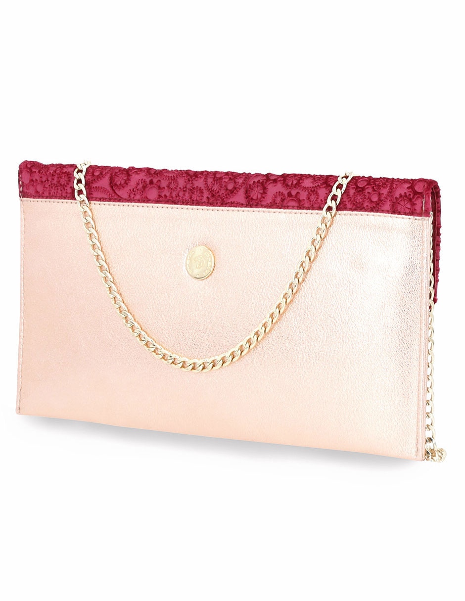 Bolsa clutch de terciopelo para mujer 2