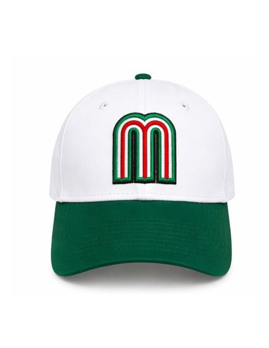 Gorra con visera curva para béisbol México para adulto