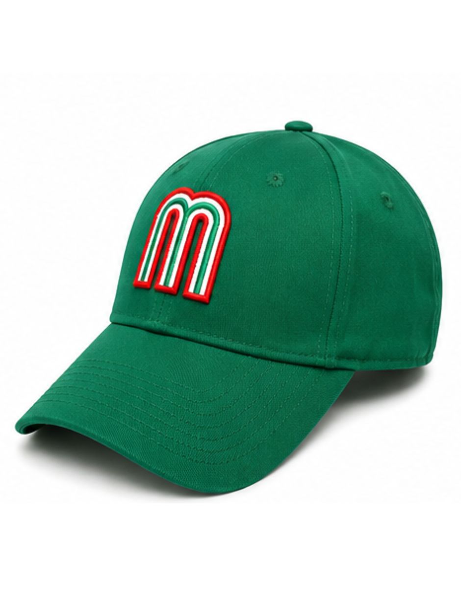 Gorra con visera curva para béisbol New Era México para adulto