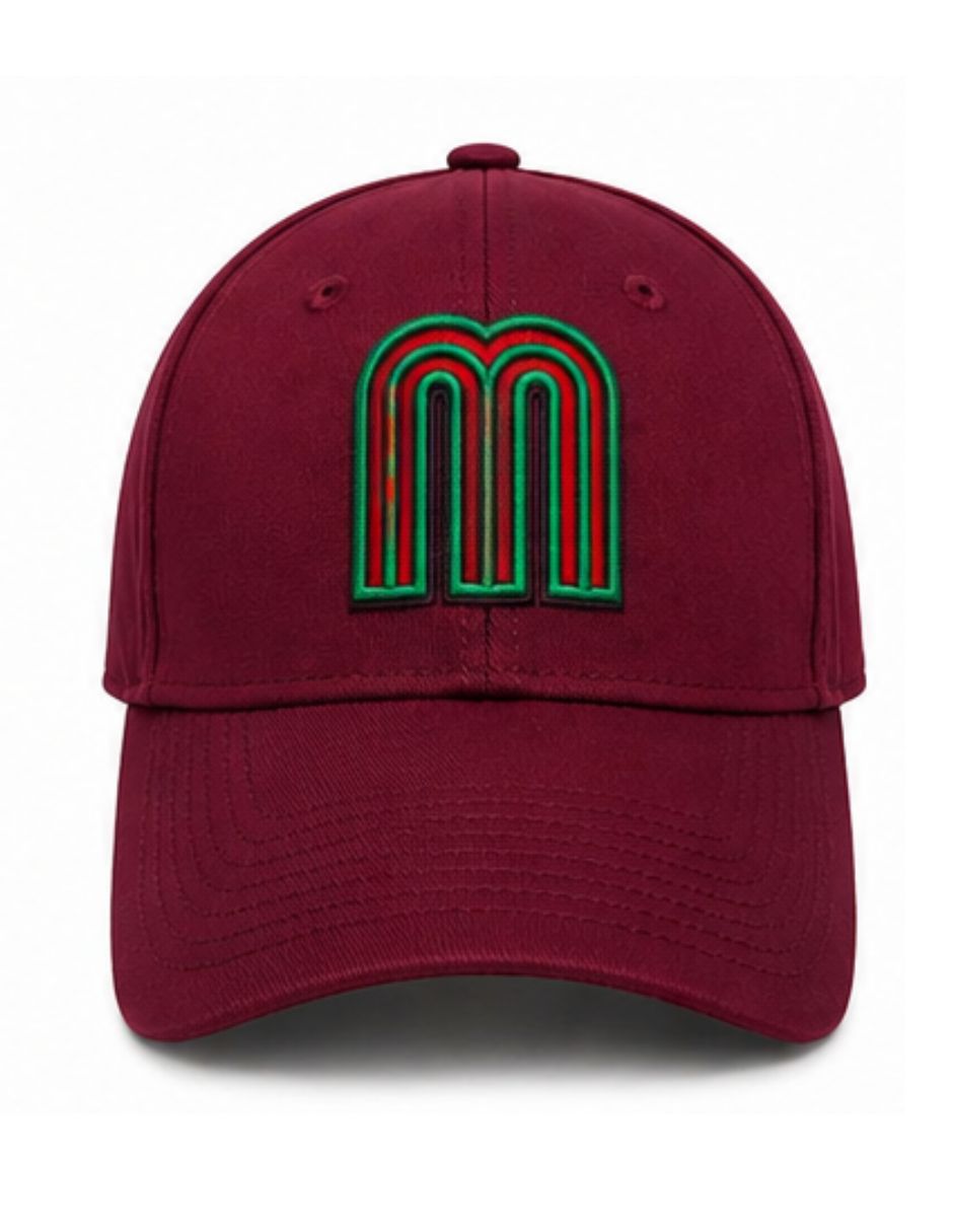 Gorra con visera curva para béisbol México para adulto 1