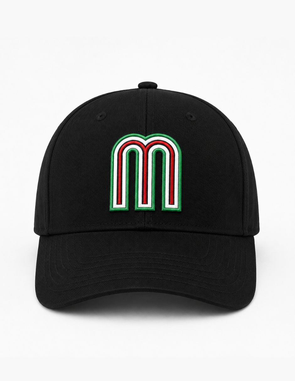 Gorra con visera curva para béisbol New Era México para adulto