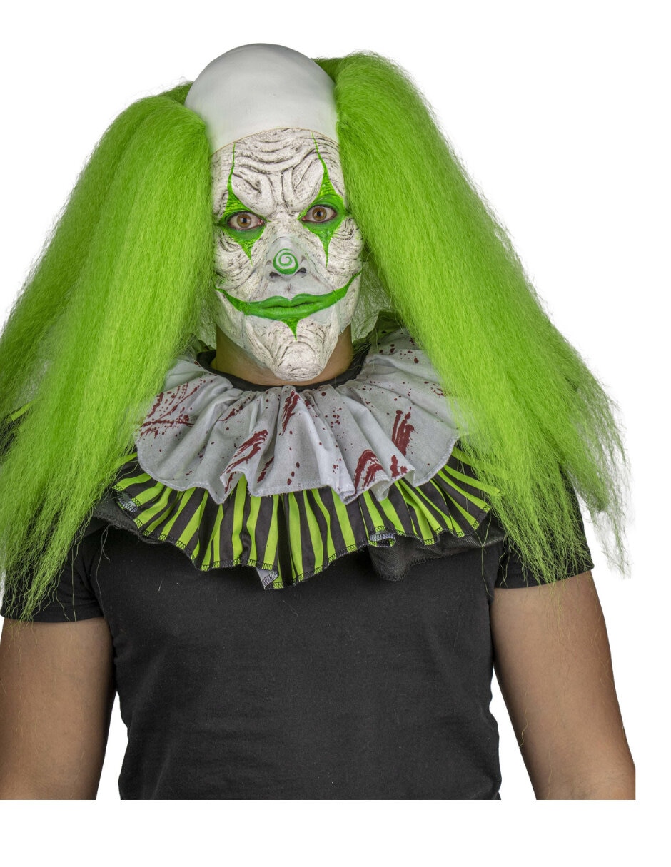 Maquillaje para disfraz de Payaso Radioactivo 5