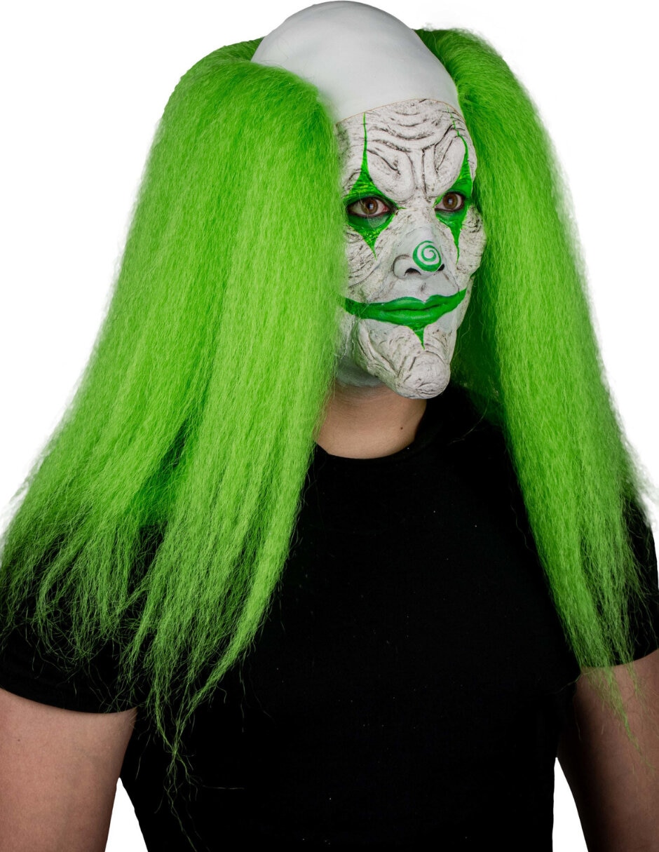 Maquillaje para disfraz de Payaso Radioactivo 3