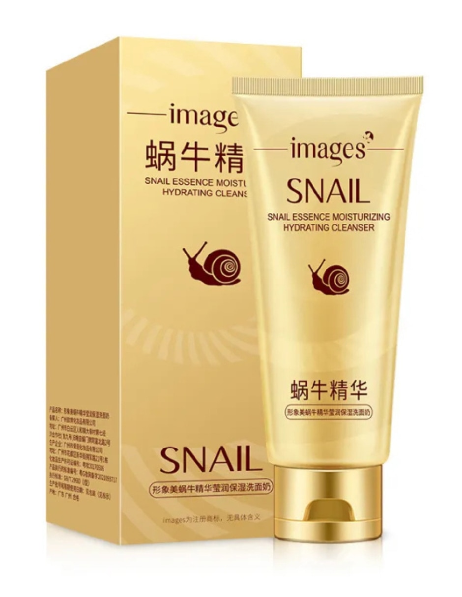 Limpiador facial Hidratante con extracto de baba de caracol anti arrugas para prevenir signos de la edad 2