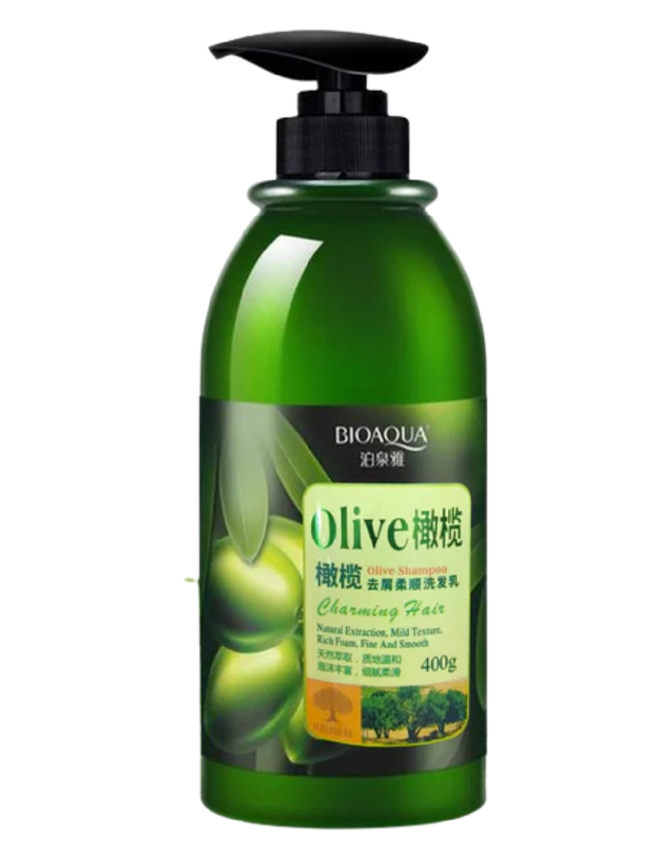 Shampoo control caspa para todo de cabello con extracto de oliva Shampoo control caspa para todo de cabello con extracto de oliva