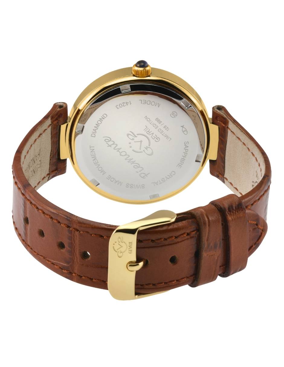 Reloj GEVRIL Piemonte Diamond para mujer 14203-4