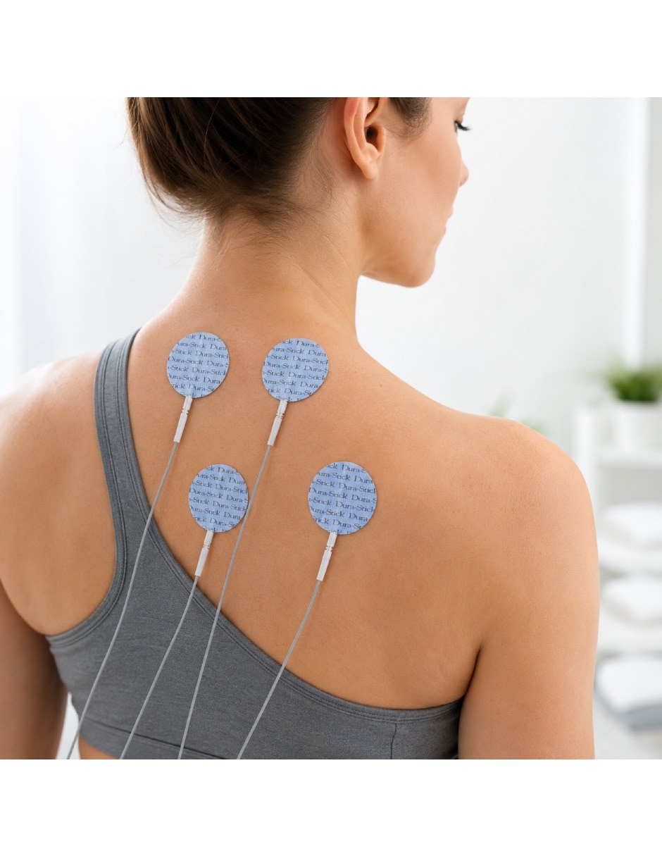 Electrodo muscular autoadhesivo 5 cm x 5 cm 4 piezas 2