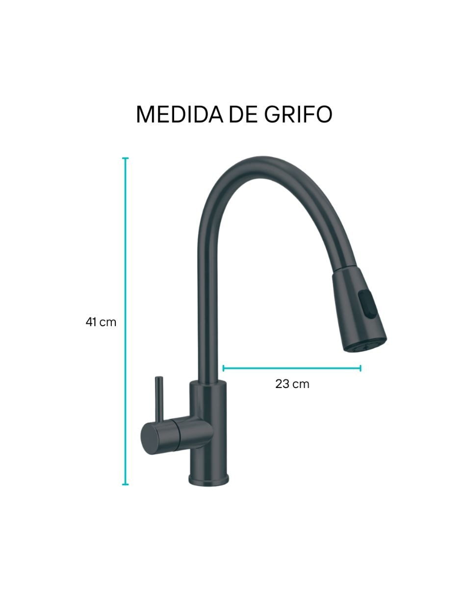 Tarja con escurridor Izquierdo de acero inoxidable con escurridor 2