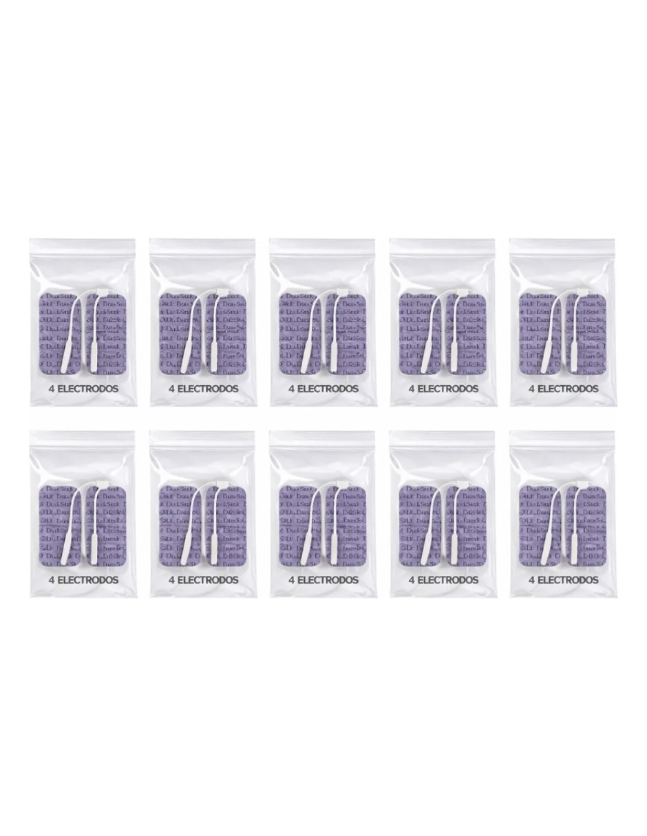 Electrodo muscular de gel 5 cm x 9 cm 10 piezas