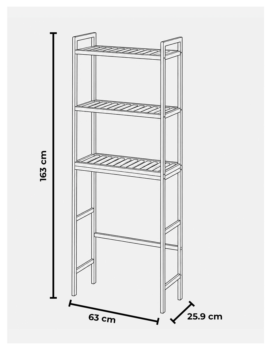 Organizador de baño armable 5