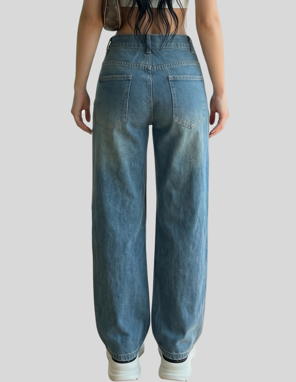 Pantalón regular para mujer 7