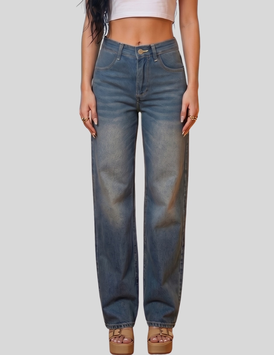 Pantalón regular para mujer