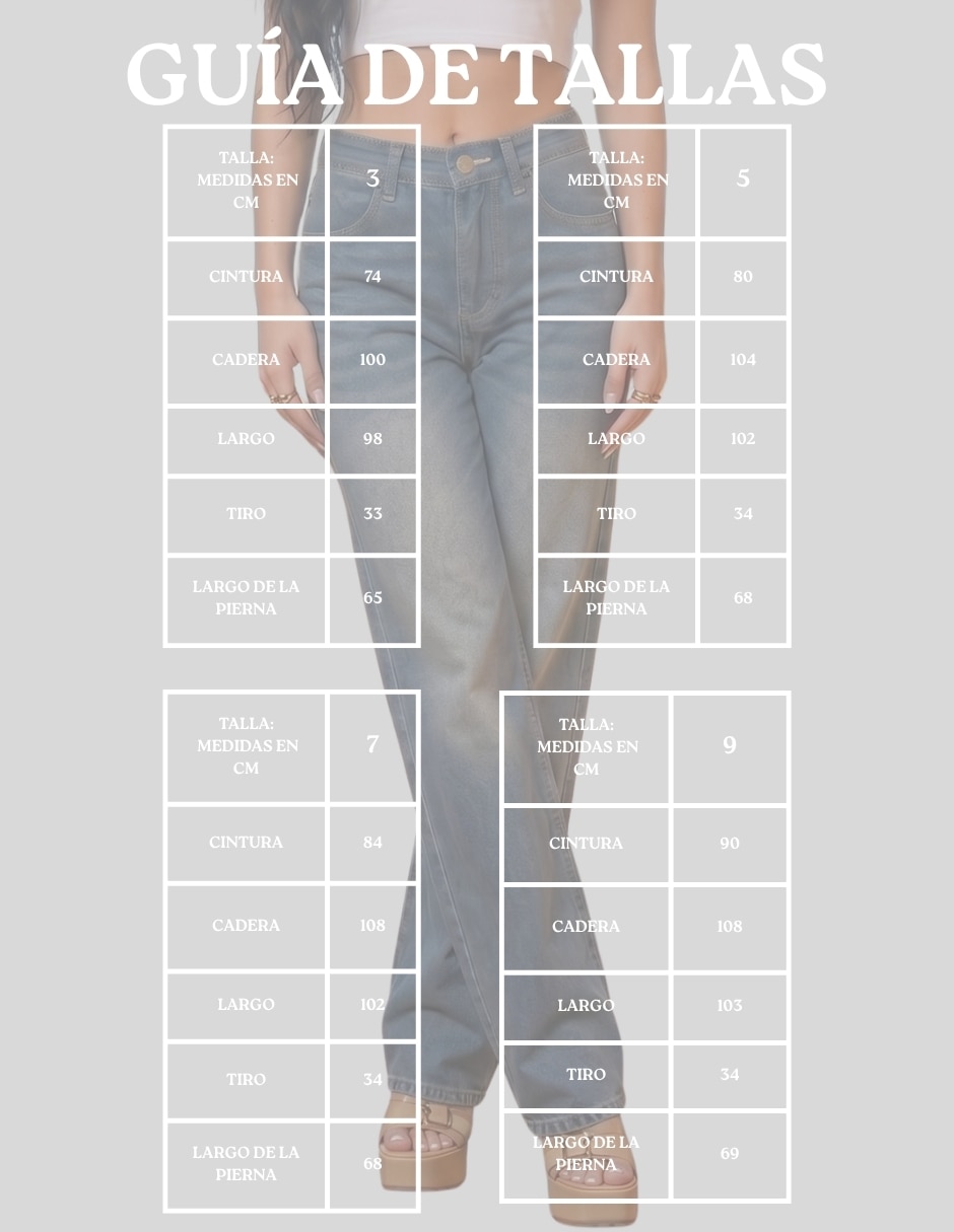 Pantalón regular para mujer 6