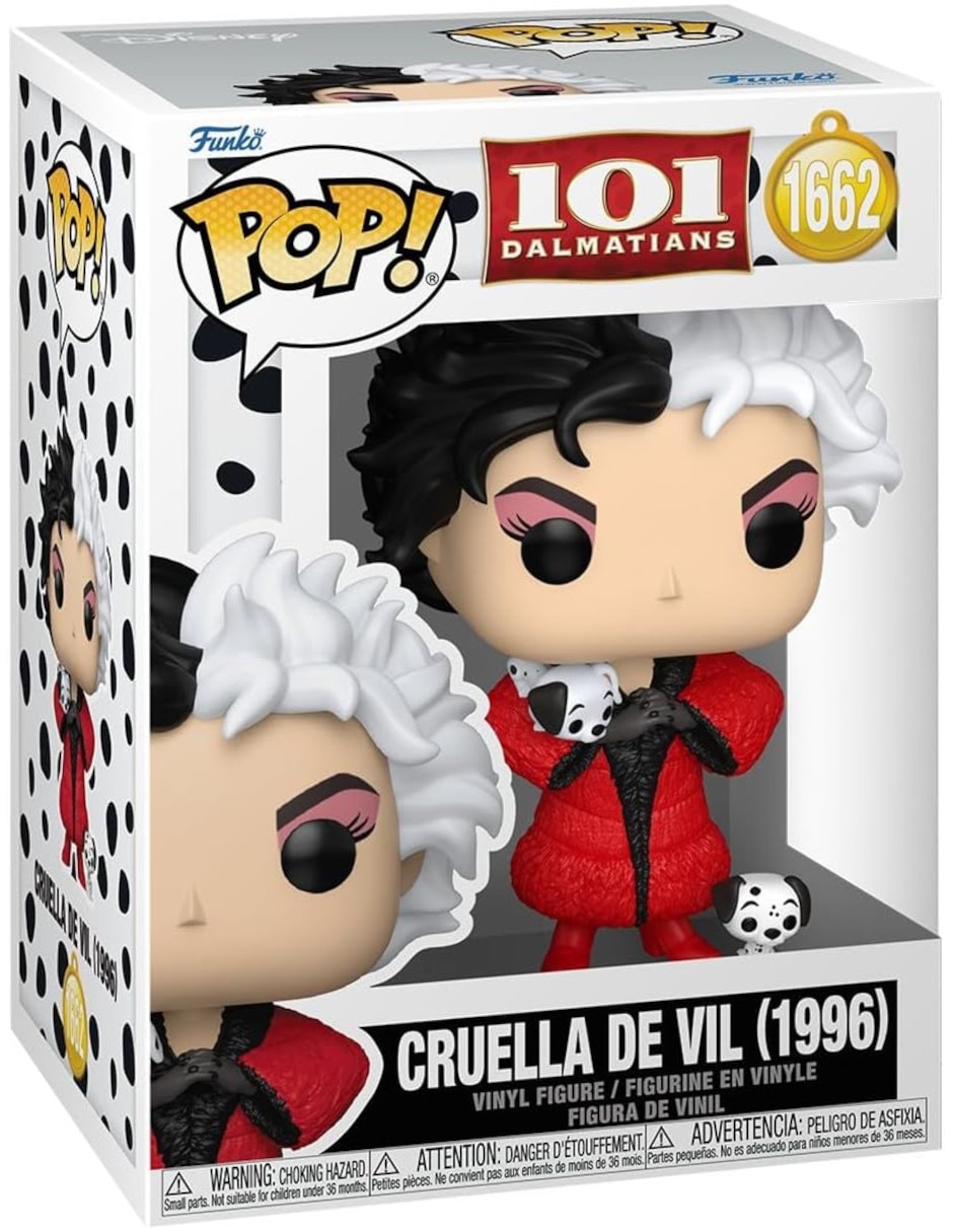 Funko Funko Pop! 101 Dálmatas Cruella de Vil