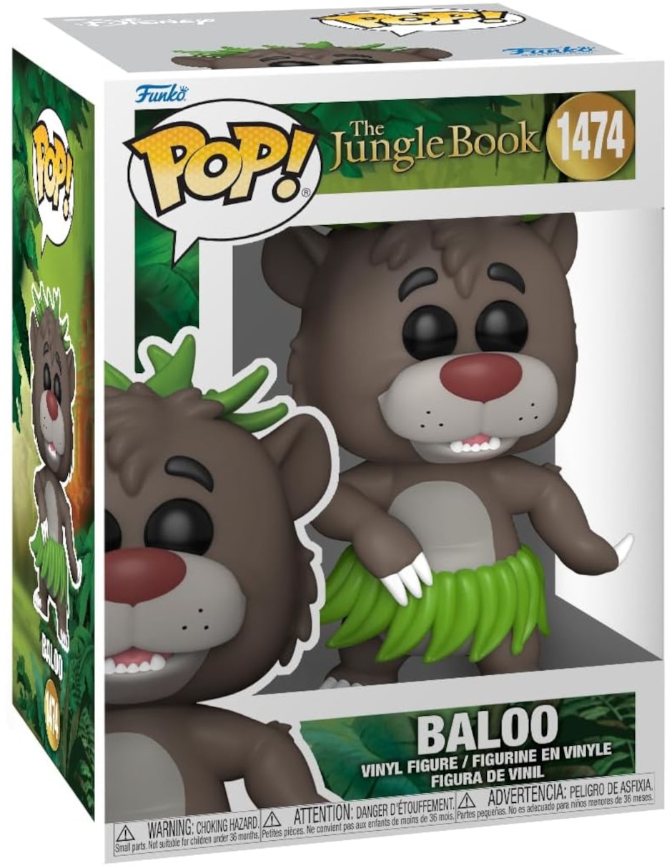 Funko Pop! The Jungle Book Baloo 2