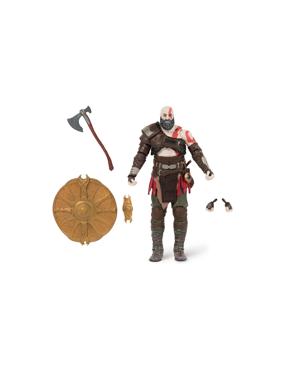 Figura de colección articulada God of War Ragnarok Kratos Collectors Spinmaster