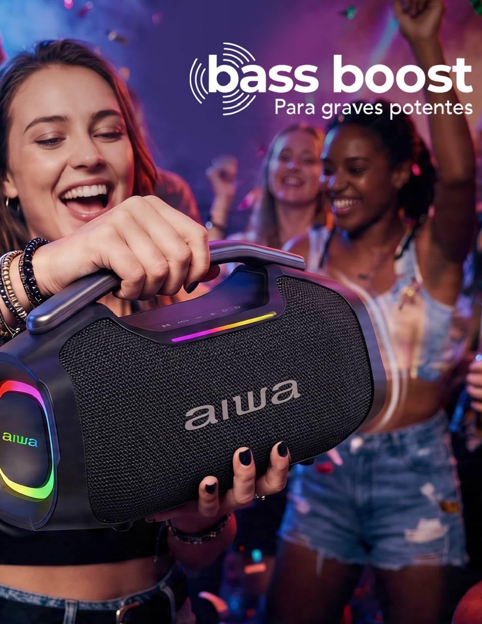 Bocina portátil AWA408 bluetooth 4