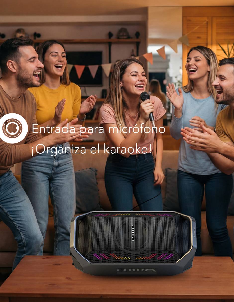 Bocina portátil AWA521 bluetooth 4