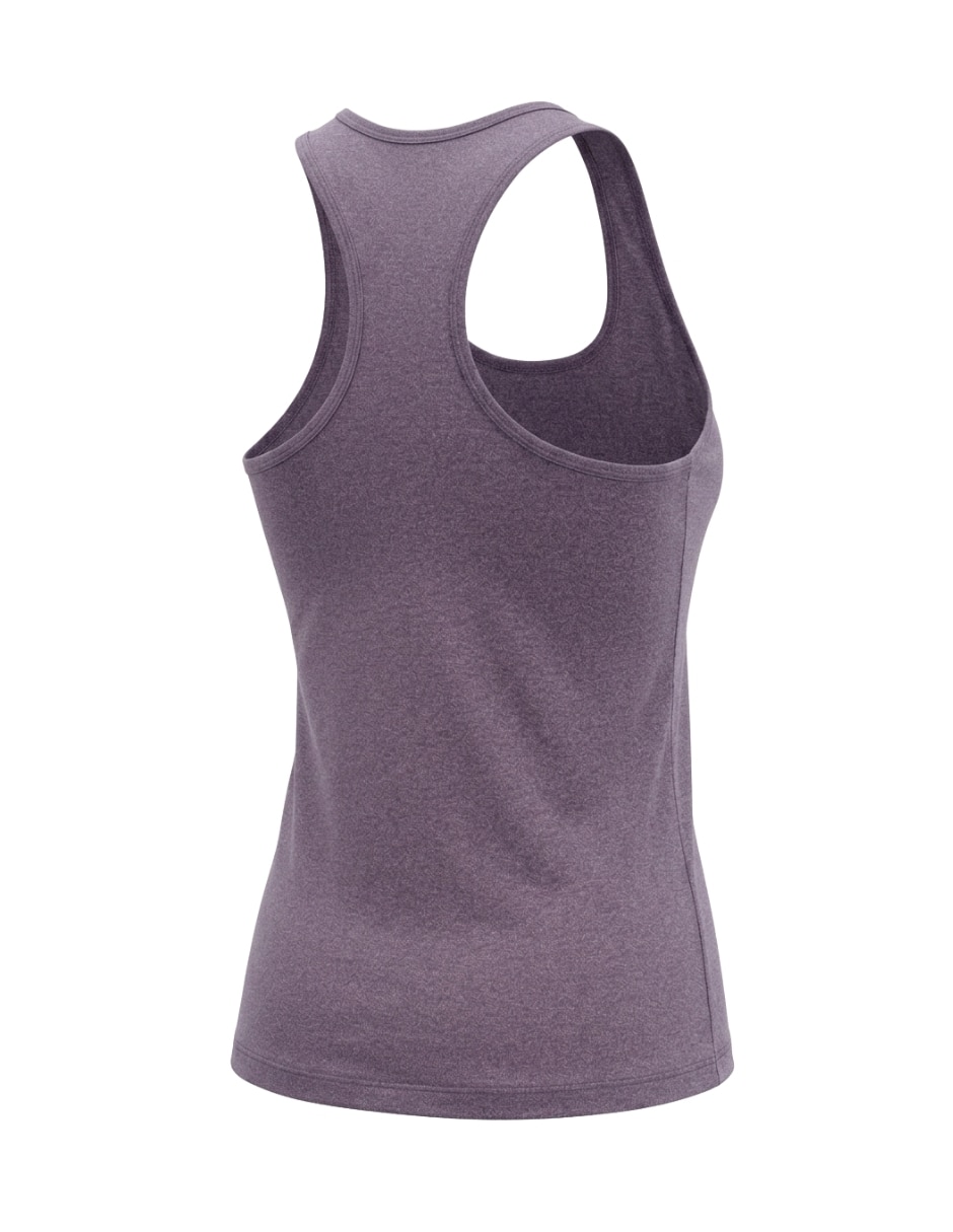 Camiseta cuello redondo regular sin manga de microfibra 2