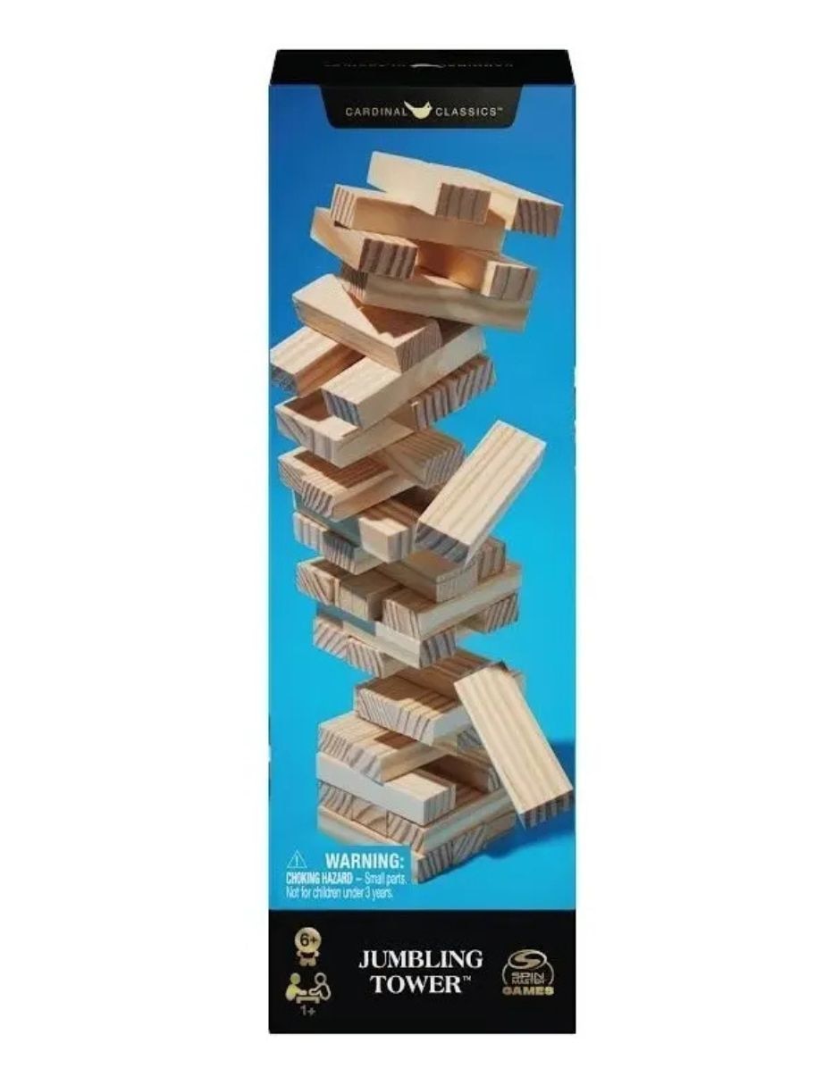 Juego de mesa cardinal classics torre tambaleante Spin master games Cardinal classics