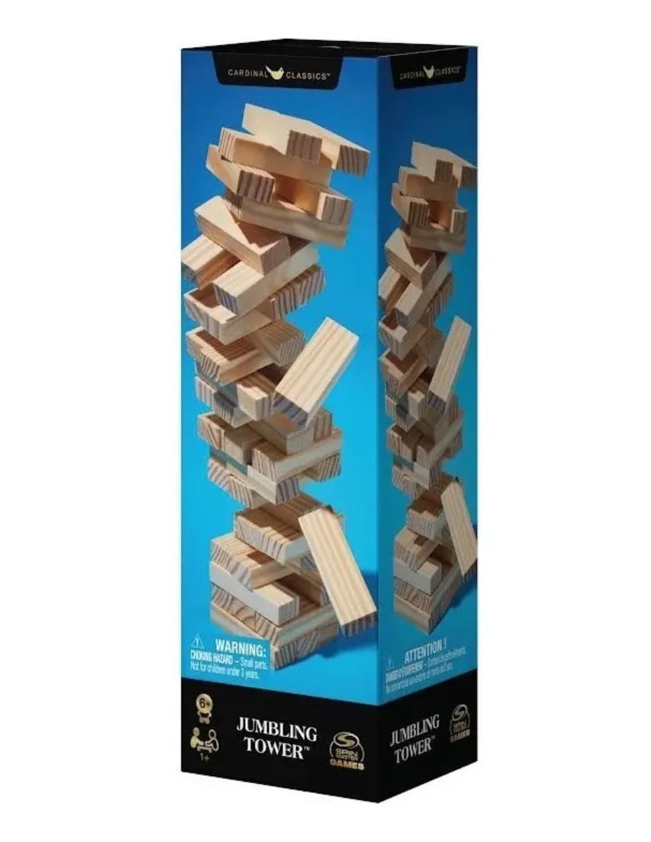 Juego de mesa cardinal classics torre tambaleante Spin master games Cardinal classics