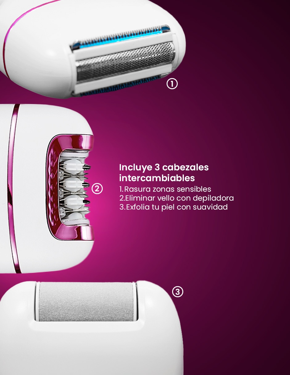 Kit depiladora ipl para rostro y cuerpo DW-DGS2+DW-RS1 7