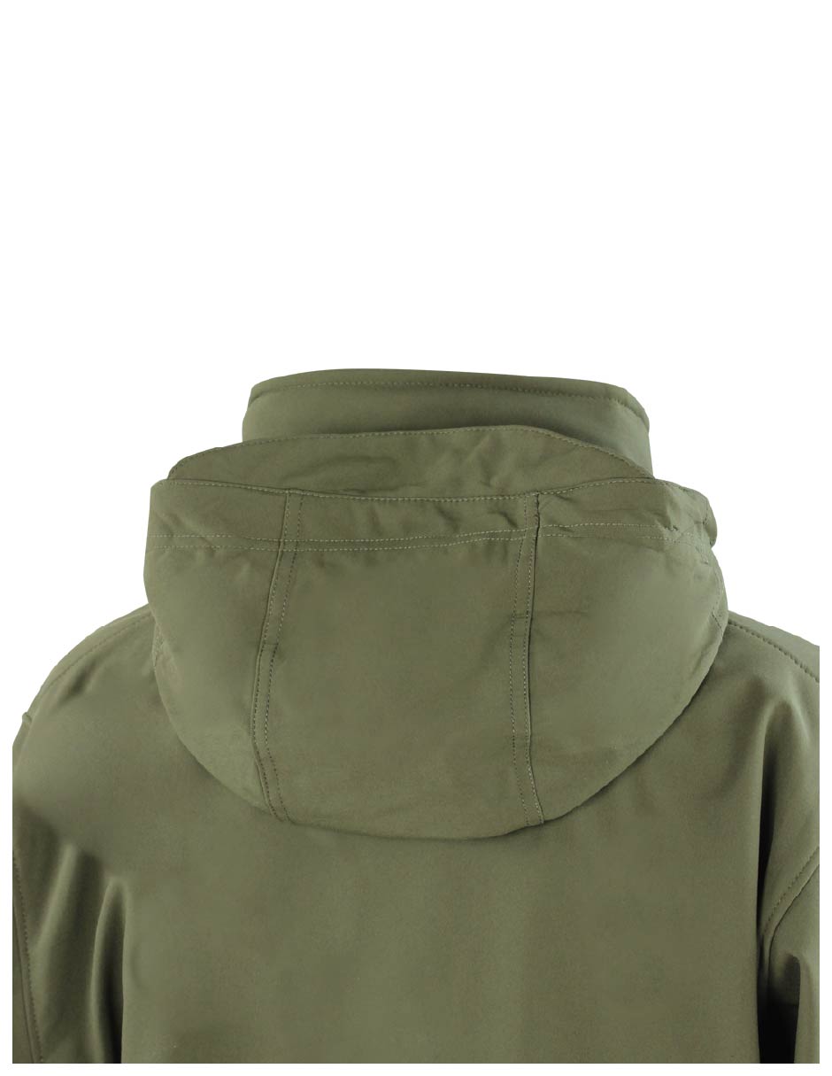 Chamarra casual capucha desmontable para hombre 3