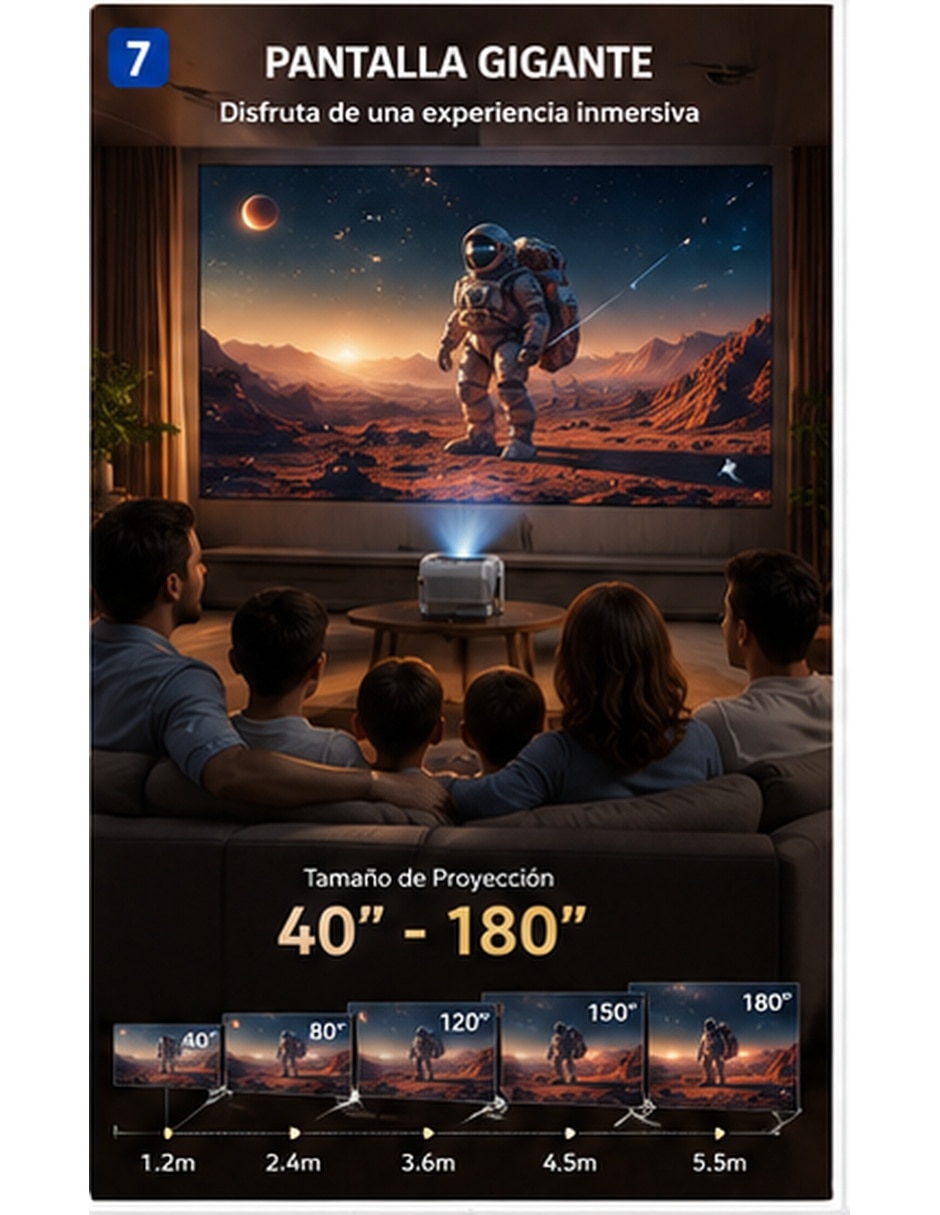 Proyector X8 6