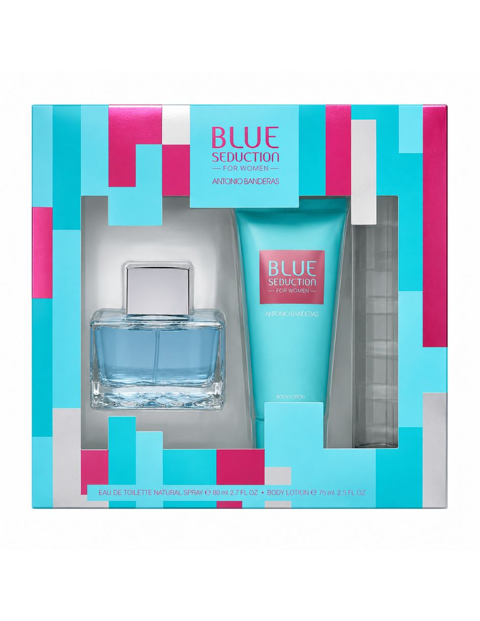 Kit Eau de toilette Blue Seduction para mujer