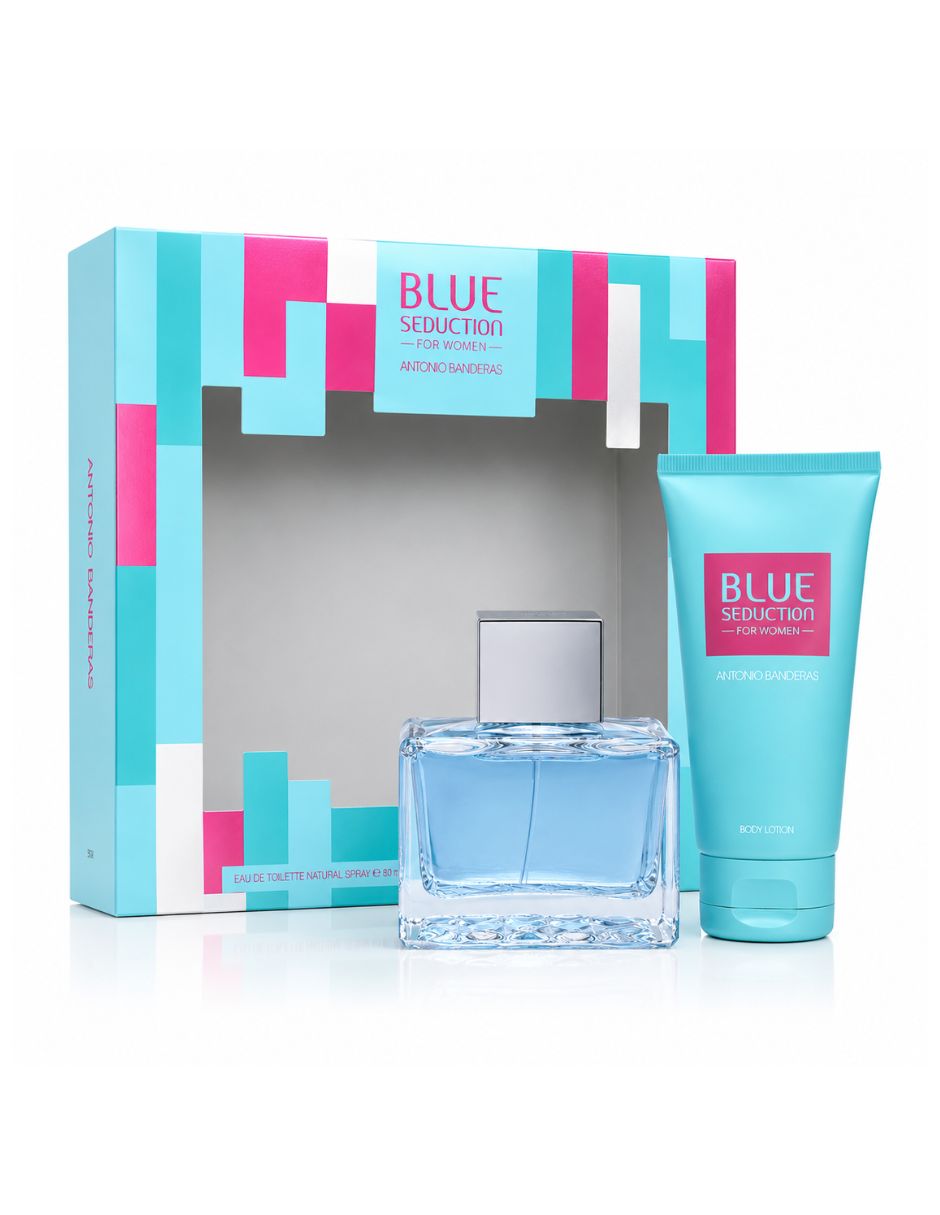 Kit Eau de toilette Blue Seduction para mujer