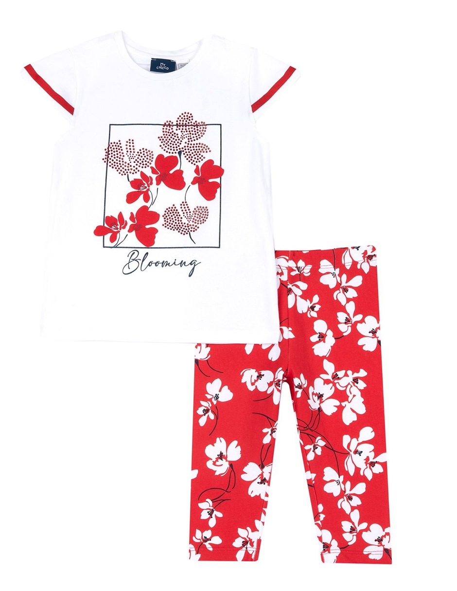 conjunto casual chicco my chicco para infantil niña