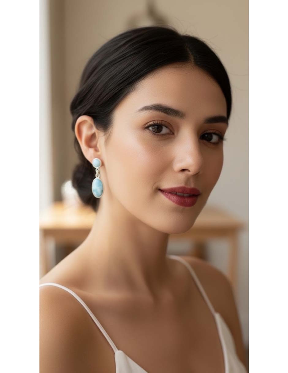 Aretes largos Vanguardía Joyera de plata P 925 con acabado Brillante 4