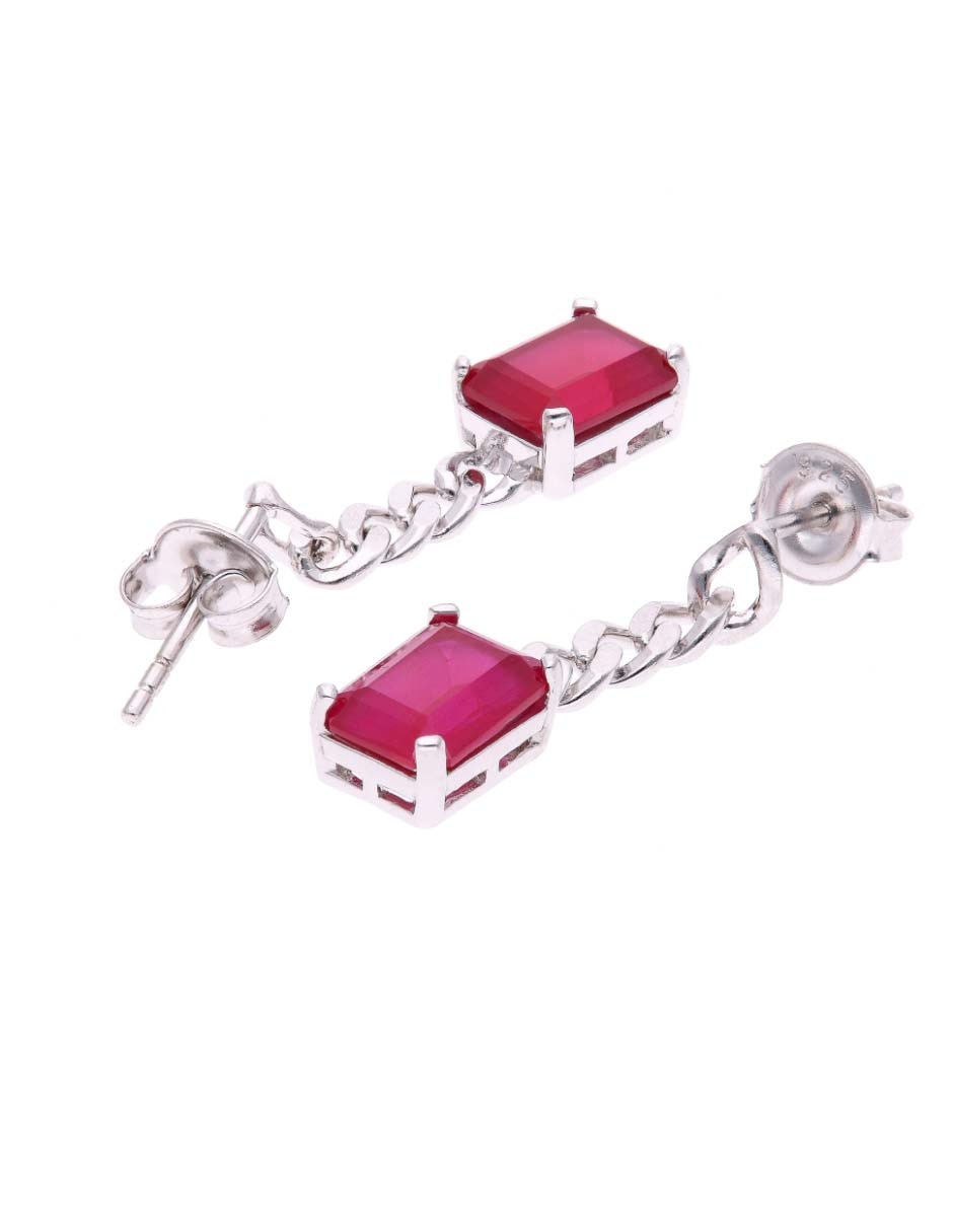 Aretes de plata p925 acabado brillante 2