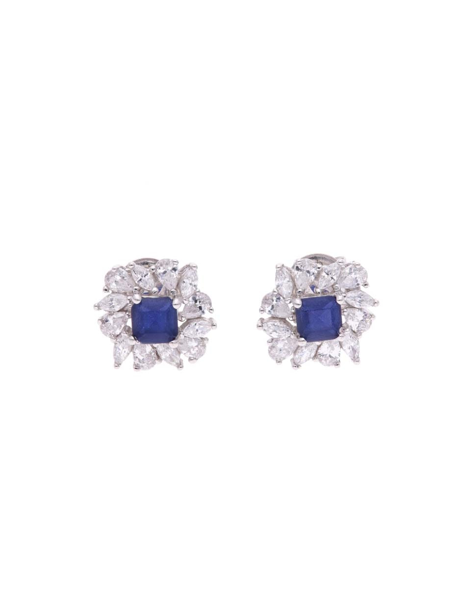 Set de aretes Universal Vanguardia Joyera de Plata P 925 con acabado brillante