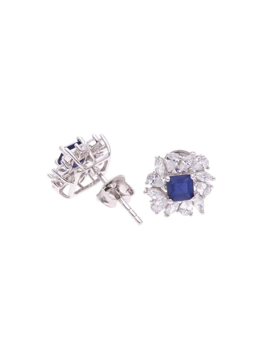 Set de aretes Universal Vanguardia Joyera de Plata P 925 con acabado brillante