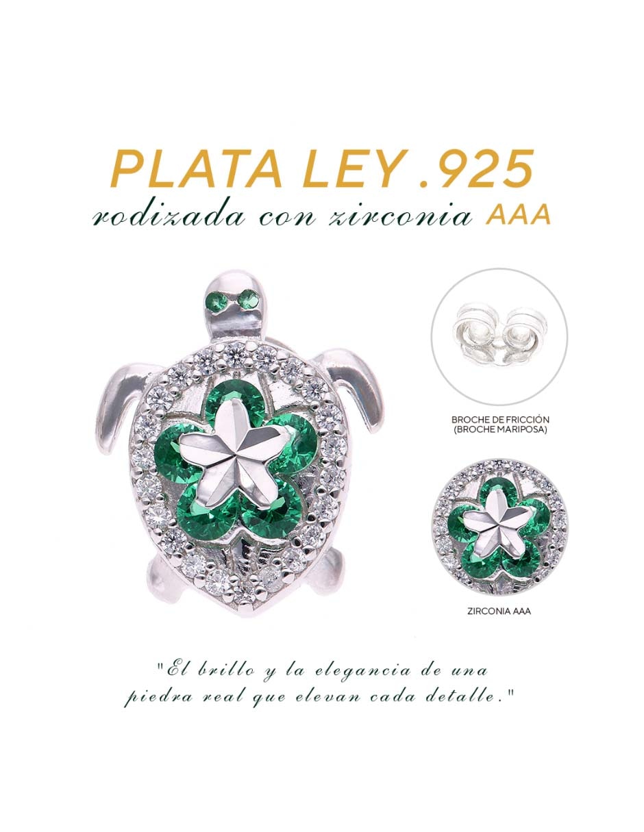 Set de aretes Universal de Plata P 925 con acabado brillante 3