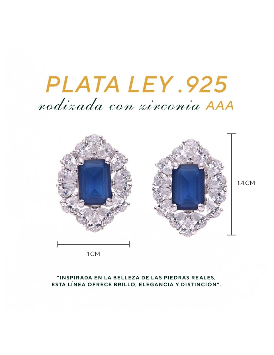 Aretes de plata p925 acabado brillante 4