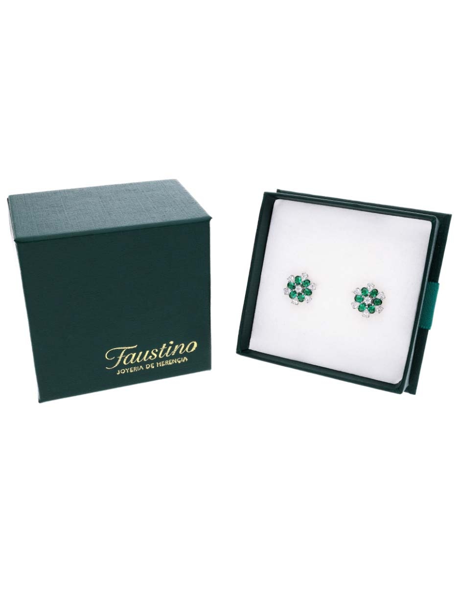 Set de aretes vanguardia joyera de plata p 925 con acabado brillante