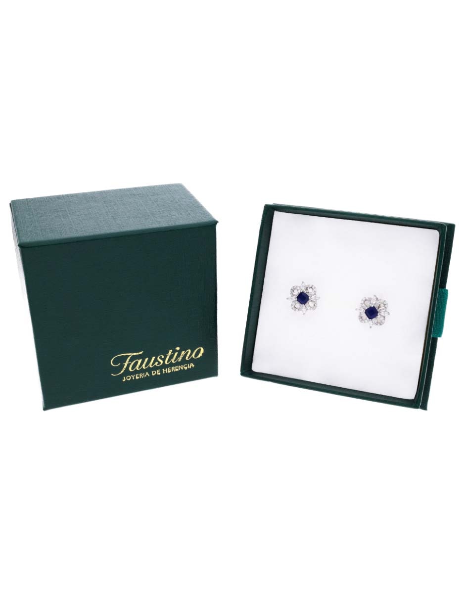 Set de aretes vanguardia joyera de plata p 925 con acabado brillante