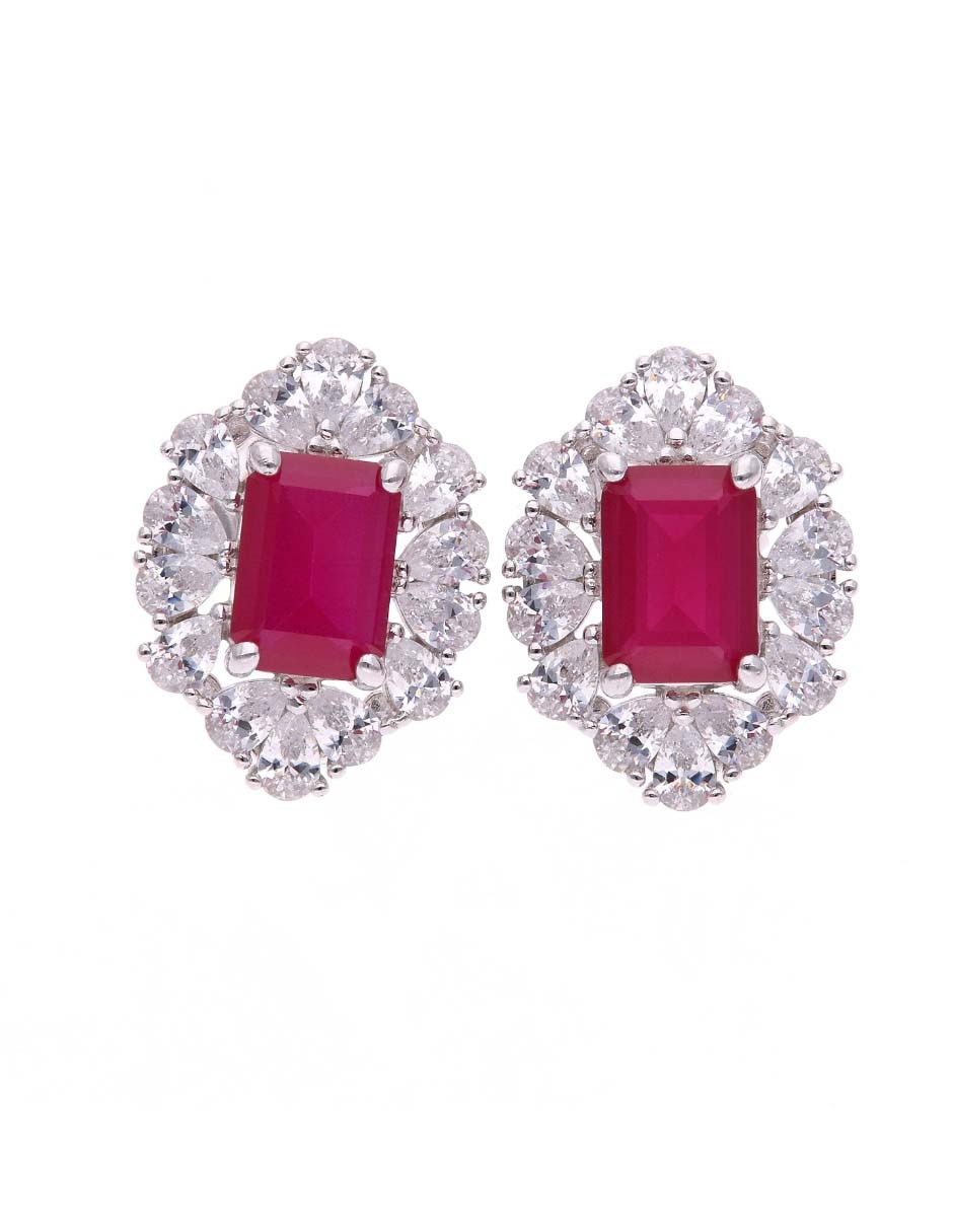 Aretes de plata p925 acabado brillante