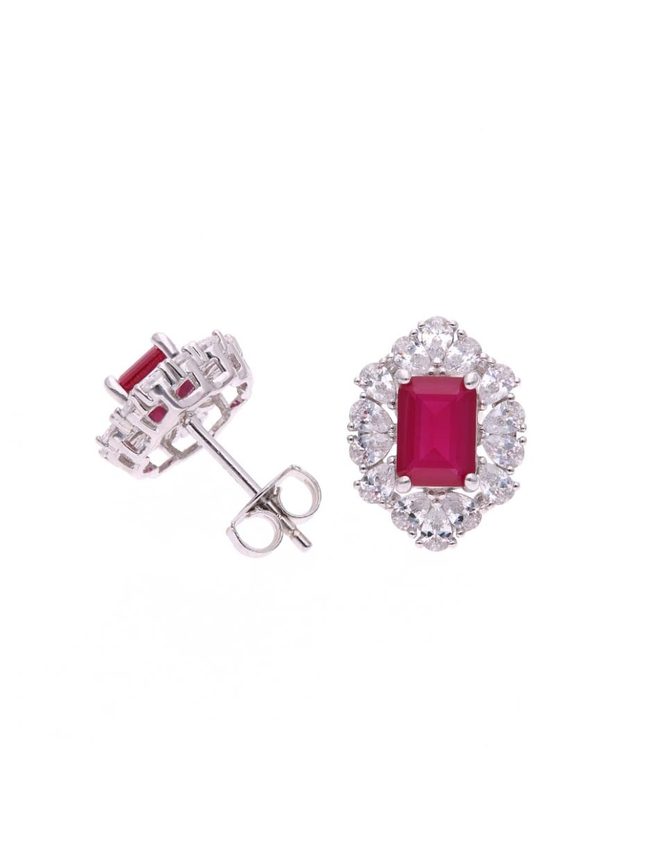 Aretes de plata p925 acabado brillante 5